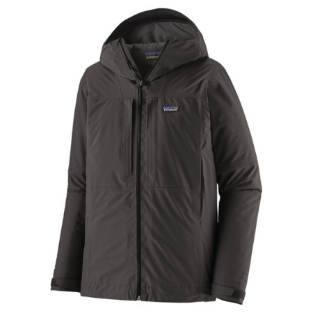 Chaqueta de hombre Patagonia M's Insulated Boulder Fork Rain Jkt negro Black