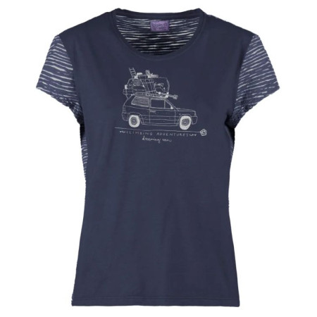 Camiseta de mujer E9 Dream Women's azul oscuro Vintage Blue