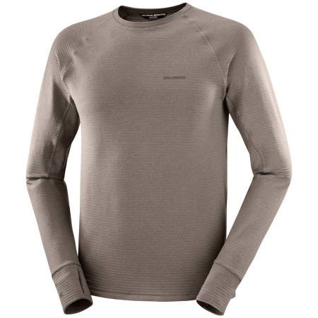 Camiseta de hombre Salomon Essential Lightwarm gris Iron