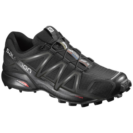 Calzado de hombre Salomon Speedcross 4 Wide (2019) negro Black/Black/BlackMetallic