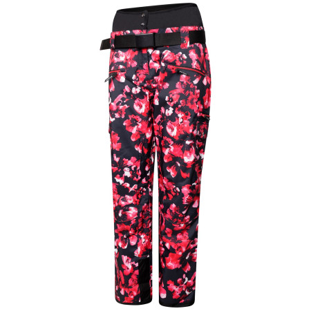 Pantalones de mujer Dare 2b Liberty II negro/rojo Lollipblossm