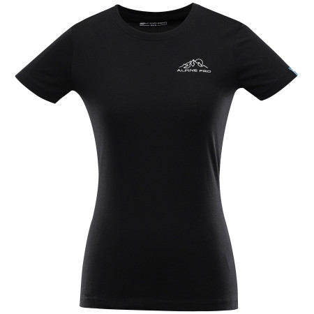 Camiseta de mujer Alpine Pro Unega 8 negro