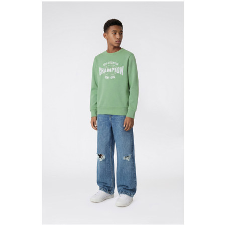Sudadera para niños Champion Crewneck Sweatshirt B GMS