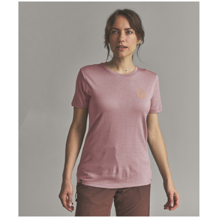 Camiseta de mujer Ortovox 185 Merino Mtn Badge T-Shirt