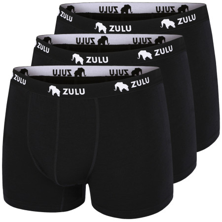 Calzoncillos bóxer para hombre Zulu Merino 160 4in 3-pack