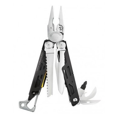 Multiherramienta expuesta Leatherman Signal negro/plata black/silver