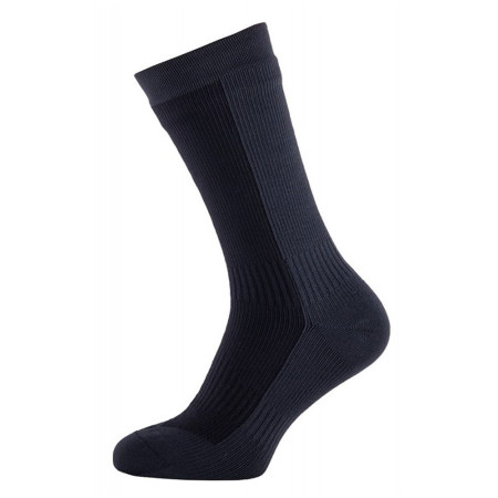 Calcetines impermeables SealSkinz Hiking Mid Mid negro Black/Anthracite