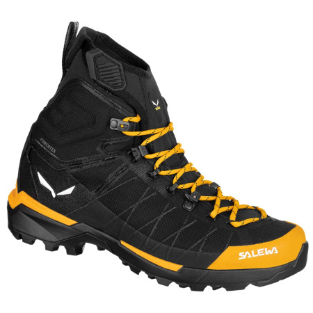 Calzado de hombre Salewa Ortles Light Mid Ptx M negro/amarillo 1407 - Gold/Black