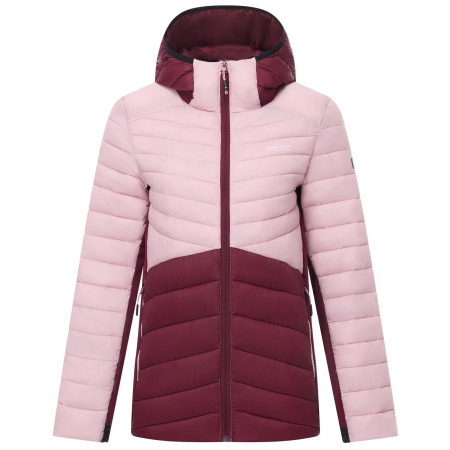Chaqueta de mujer Regatta Womens Hooded Leedre Hybrid rosa PwdrLlc/Fig