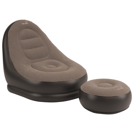 Sillón hinchable Easy Camp Maple Lounge Set marrón