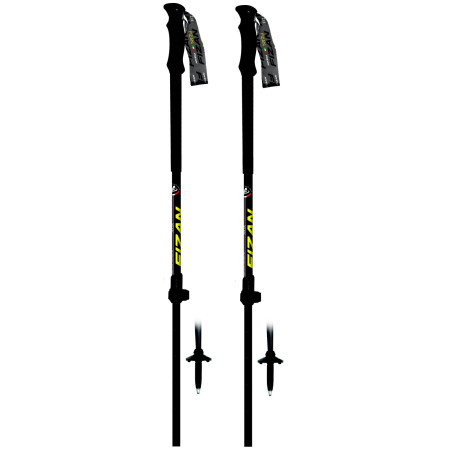 Bastones de senderismo Fizan Aria Alu Foam negro