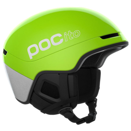 Casco de esquí para niños POC POCito Obex verde Fluorescent Yellow/Green