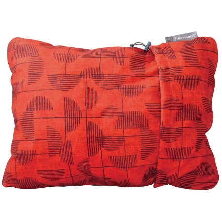 Almohada Therm-a-Rest Compressible Pillow, Large rojo Cranberry