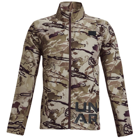 Chaqueta de hombre Under Armour Hardwoods Graphic Jkt gris UaBarrenCamo//Black