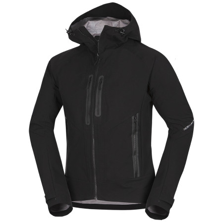 Chaqueta softshell de hombre Northfinder Roston negro BlackBlack
