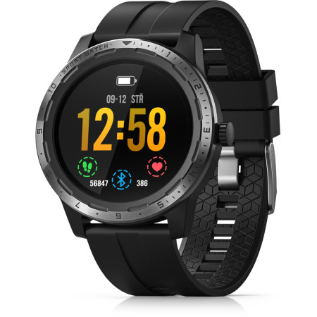 Reloj de pulsera Niceboy X-fit Coach GPS negro