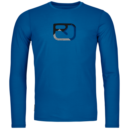 Camiseta de hombre Ortovox 150 Cool Mtn Silhouette Ls Men's