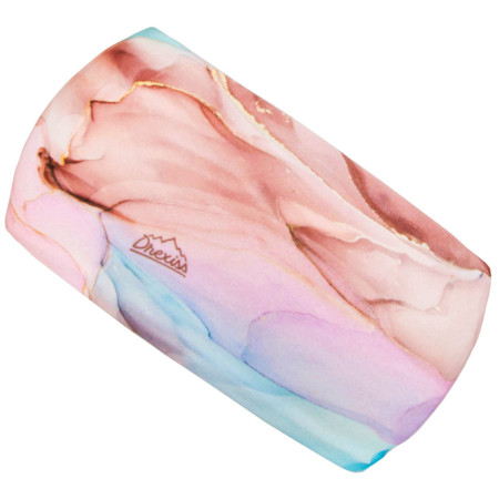 Banda para cabeza para mujer Drexiss Marble rosa