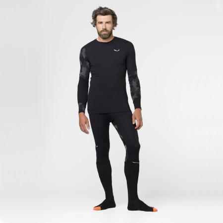 Calzoncillos de tres cuartos para hombre Salewa Cristallo Warm Amr M 3/4Tight