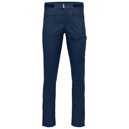 Pantalones de hombre Norrona femund flex1 lightweight Pants azul oscuro Indigo Night