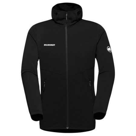 Sudadera de hombre Mammut Aconcagua Light ML Hooded Jacket Men negro black