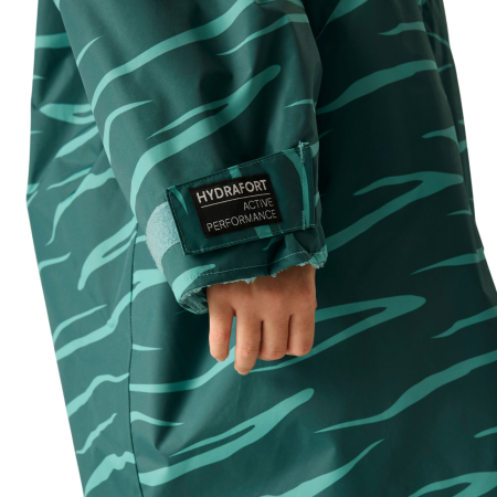 Abrigo impermeable para niños Regatta Junior Changing Robe Mediterranea