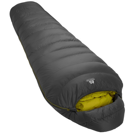 Saco de dormir de plumón Mountain Equipment Helium GT 400 Regular gris Anvil Grey