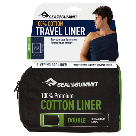 Forro para saco de dormir Sea to Summit Cotton Double