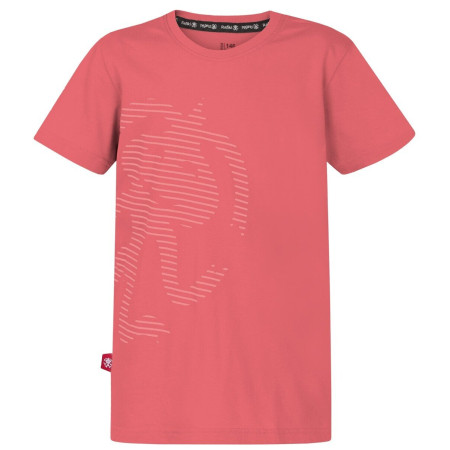 Camiseta para niños Rafiki Kailas Jr rosa/burdeos sugar coral