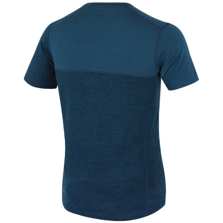 Camiseta de hombre MOOA MerinoSilk Block 160 short