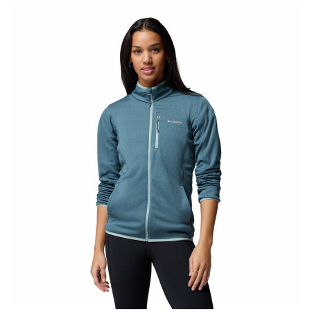 Sudadera de mujer Columbia Essential Hike™ Grid Fleece Full Zip