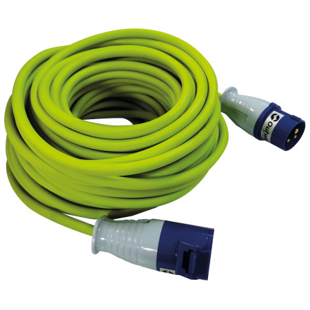 Cable alargador Outwell Taurus CEE Camping Cable 25 m verde