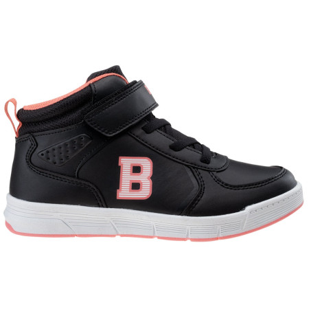Calzado para niños Bejo Bromly Mid Jrg negro/rosa Black/WatermelonRed