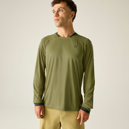 Camiseta de hombre Dare 2b Trackstand Ace Long Sleeve verde Boa
