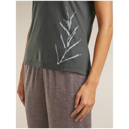 Camiseta funcional de mujer Icebreaker Merino Blend Core SS Tee Panax