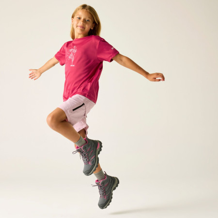 Camiseta para niños Regatta Aria Deep Pink
