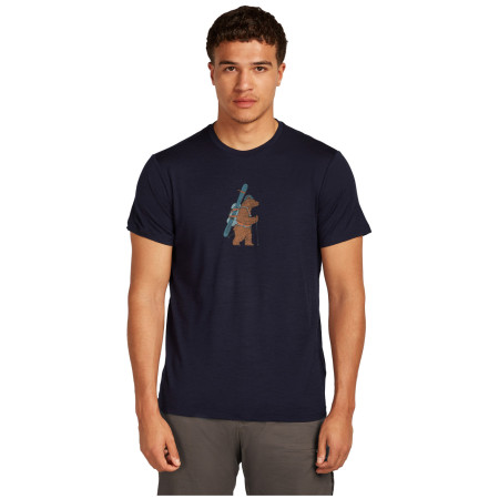 Camiseta de hombre Icebreaker Men Merino 150 Tech Lite Bear Tour