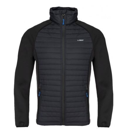 Chaqueta de invierno para hombre Loap Ired negro