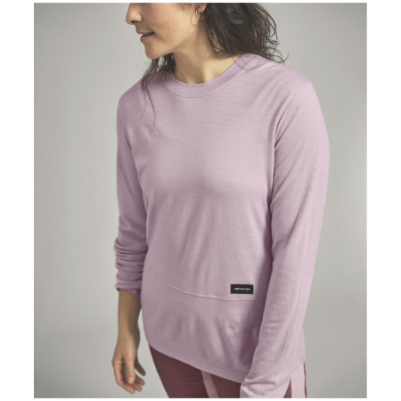 Camiseta funcional de mujer Ortovox 185 Merino Patch Long Sleeve