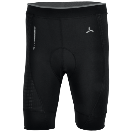 Pantalones cortos de ciclismo para hombre Silvini FORTORE MP1003 negro Black