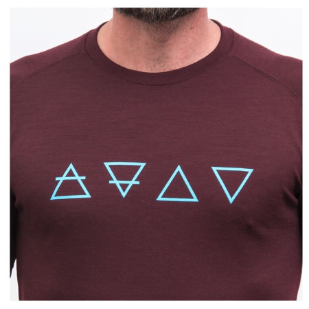 Camiseta funcional de hombre Sensor Merino Blend Elements