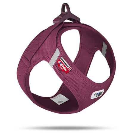 Arnés para perro Curli Vest Clasp Air-Mesh violeta Ruby