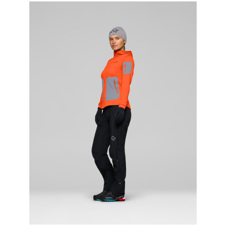 Sudadera funcional de mujer Norrona falketind warm2 stretch Hood