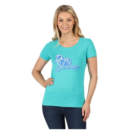 Camiseta de mujer Regatta Filandra IV CL azul claro Ceramic