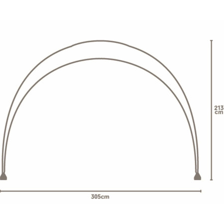 Toldo Regatta 3M Family Gazebo