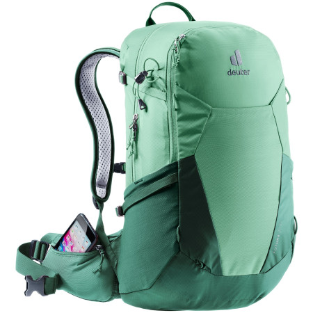 Mochila de mujer Deuter Futura 25 SL verde claro spearmint-seagreen