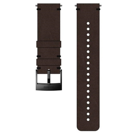 Correa Suunto 24mm Urban 2 Leather Strap marrón oscuro