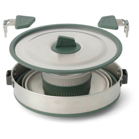 Vajilla Sea to Summit Detour Stainless Steel One Pot Cook Set 5 Piece