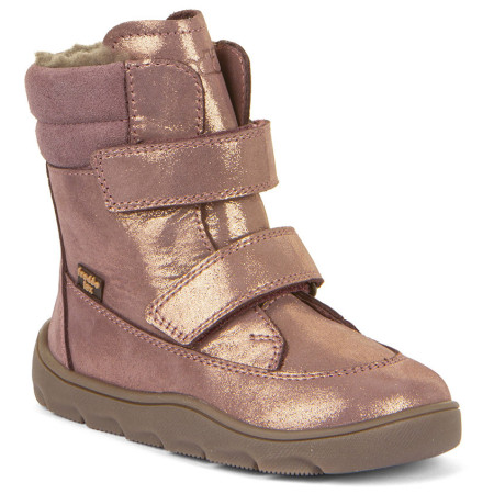 Botas de invierno para niños Froddo Barefoot Zeru Tex Winter Pink/Gold rosa/amarillo pink/gold