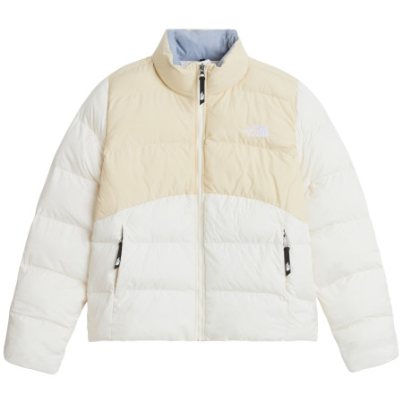 Chaqueta de mujer The North Face W Saikuru Jacket blanco White Dune/Desert Stone